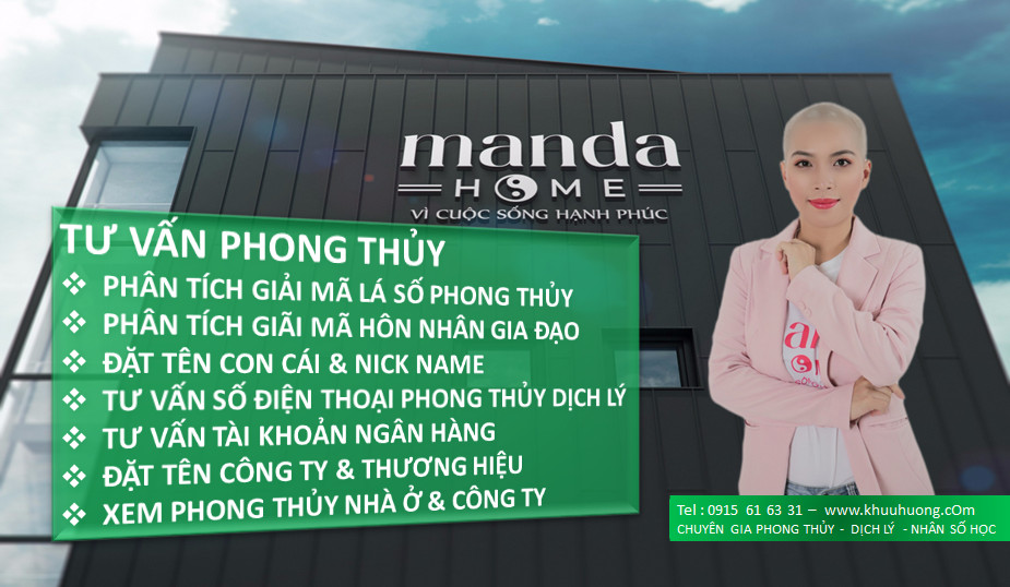 Giải mã lá số phong thủy bản mệnh kết hợp nhân số học T8 - Khưu Mai Hương